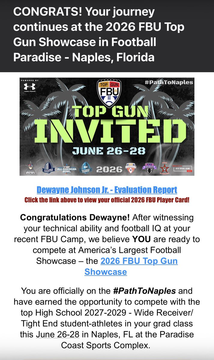 Judon84's tweet photo. @dj2hollywood  Coffee High School Class of 2028 FB/Tight End/Linebacker who can Power Clean 315 lbs., run a 4.8 in the 40 at 20 MPH, with a 30” vertical.  He’s invited to TOP GUN in Naples, FL. https://t.co/a2jneV4TM5