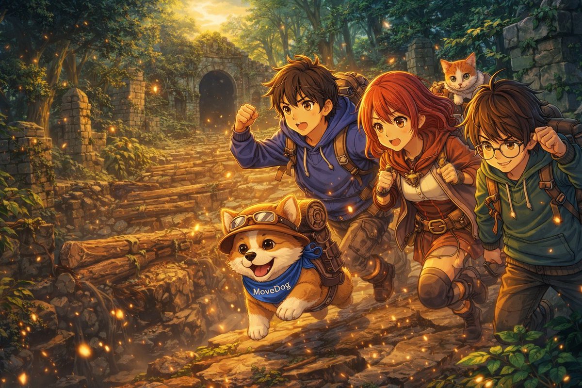 MoveDogPlay's tweet image. 🚀 The real adventure begins now.

Preparation is done—
it’s time to move.

🐾 Run together
🔥 Push beyond limits
✨ Create new paths

With MoveDog,
every challenge becomes an opportunity.

#MoveDog #Adventure #TeamPlay #GameFi