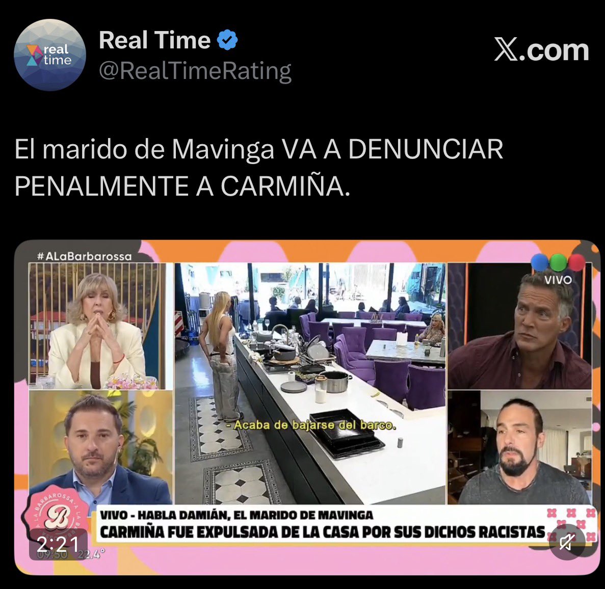 Real Time tweet media