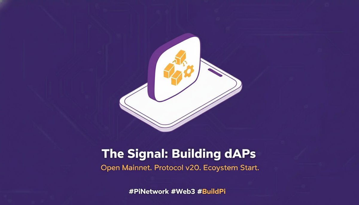RichAdams0x's tweet photo. The post-launch volatility is noise. The signal is the tech. With Open Mainnet live and the Protocol v20 upgrade laying the foundation for smart contracts, the focus shifts entirely to building utility. This is the start of the dApp ecosystem. #PiNetwork #Web3 #BuildPi https://t.co/jv7jvv6XCL