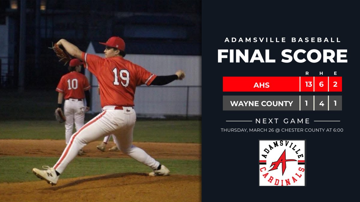 Adamsville Cardinal Athletics tweet media