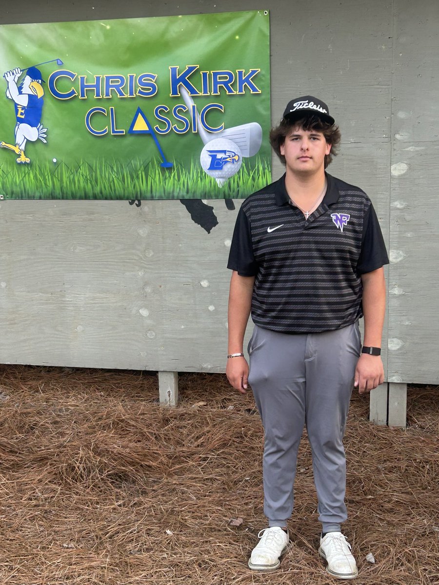 Congratulations Caden Samples for a low round of 71 and Low Medalist bid at the Chris Kirk Classic in a very good field.