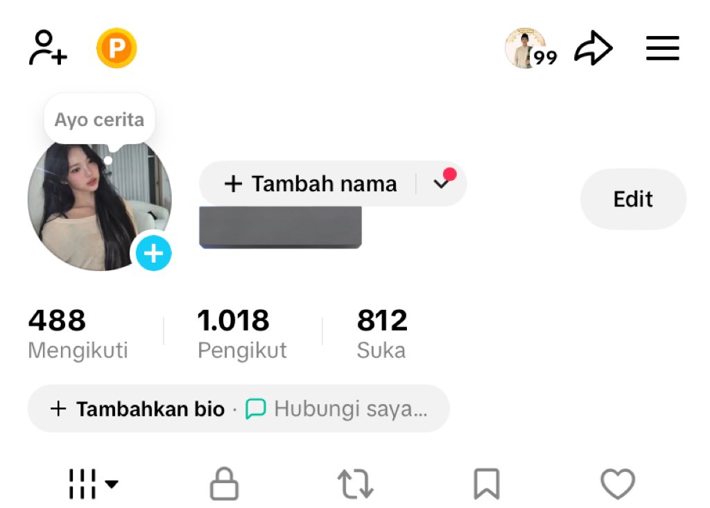 veilisa 🎀 sell acc tiktok 2k+ testi on📌 tweet media