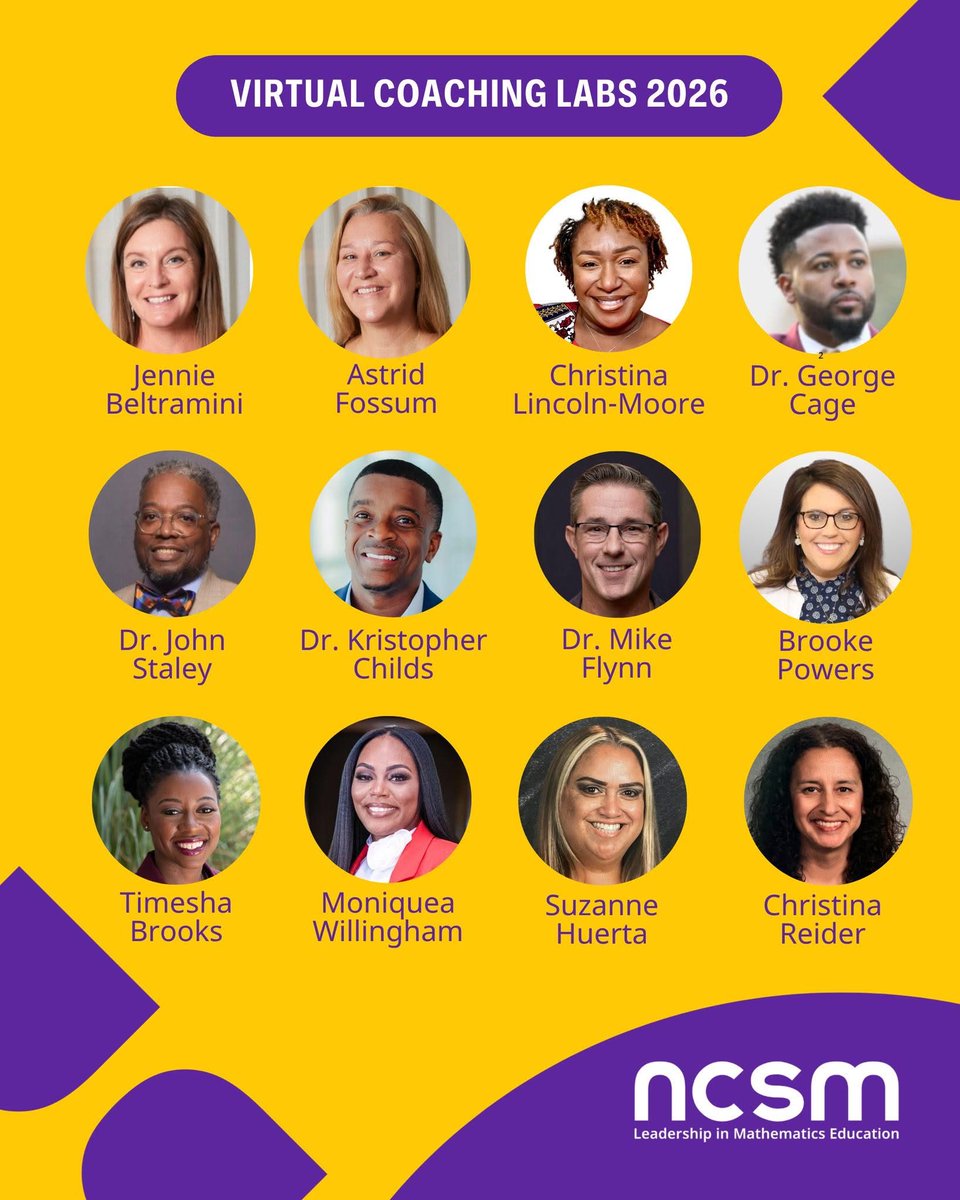 NCSM: Leadership in Mathematics Education tweet media