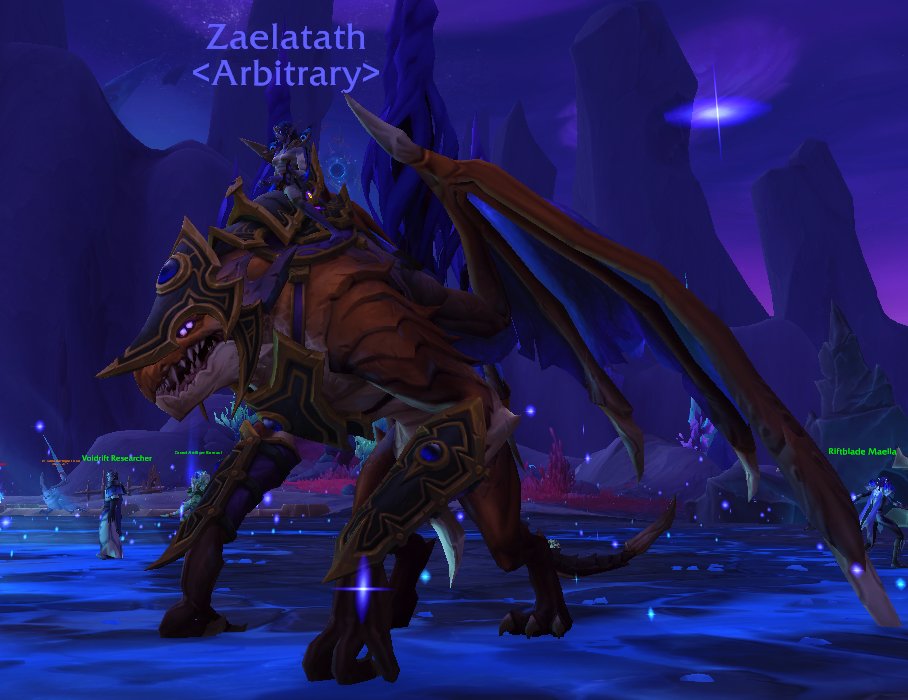 Just got this mount from the epic chest from the Stormarion Assault!