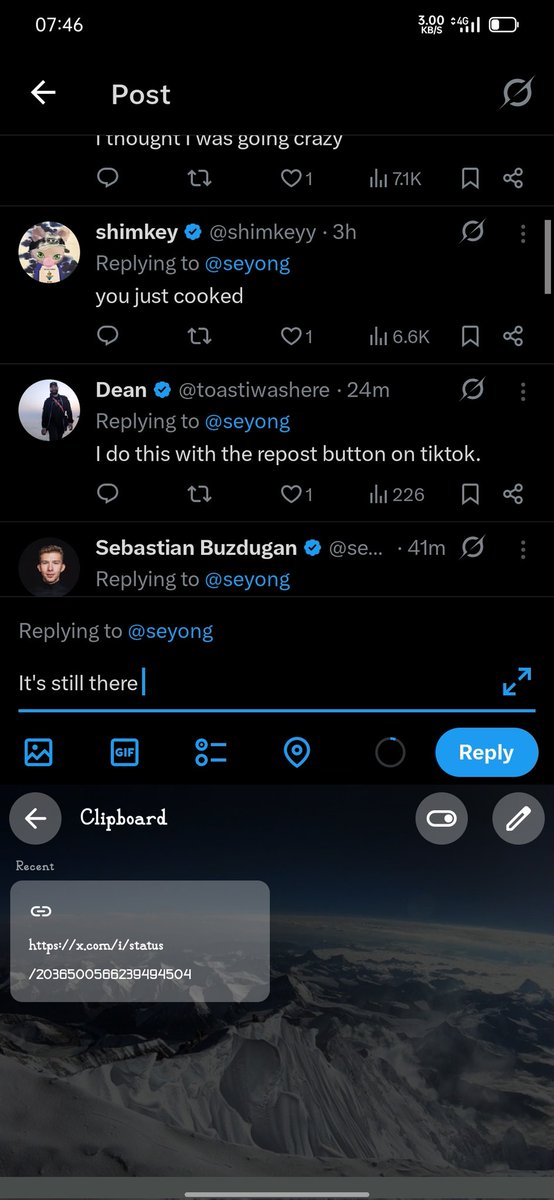 Xorpyk's tweet photo. @seyong It's still there https://t.co/yWyIrYB06Z