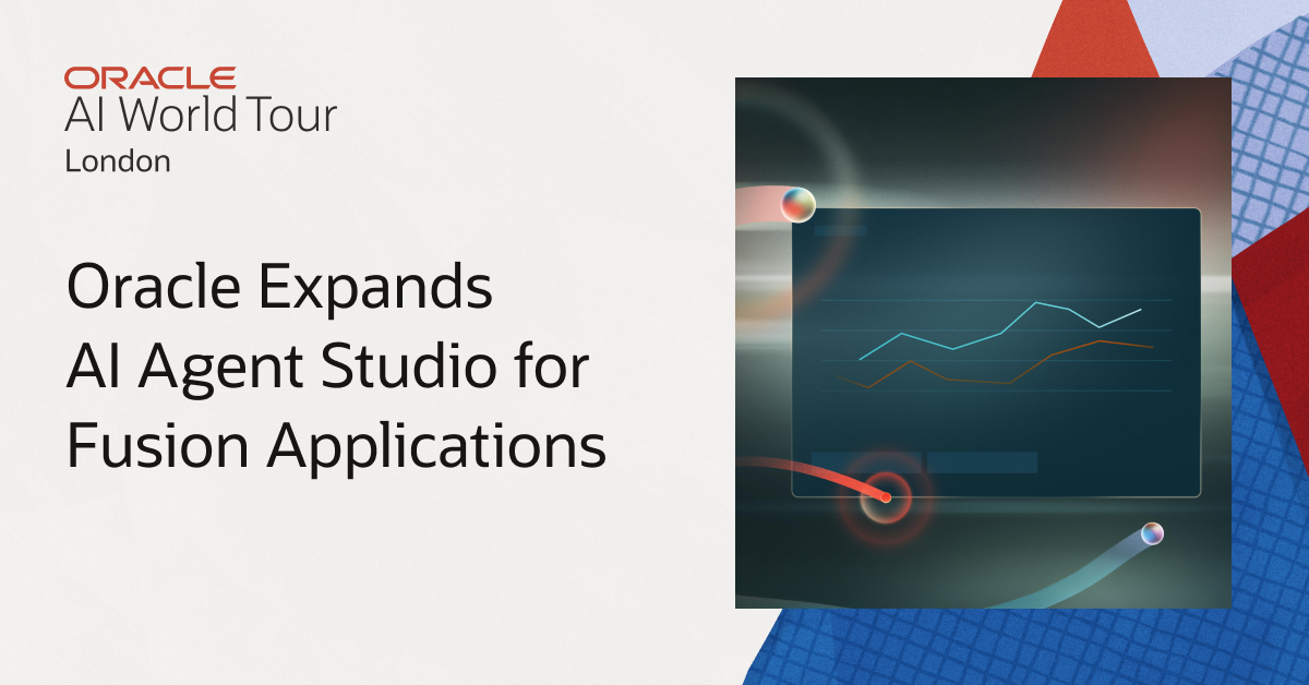 Learn how <a href="/Oracle/">Oracle</a> is helping businesses tailor AI to their unique workflows, expertise, and operational priorities with the latest updates to the Oracle AI Agent Studio for Fusion Applications: social.ora.cl/6012B6jVbA