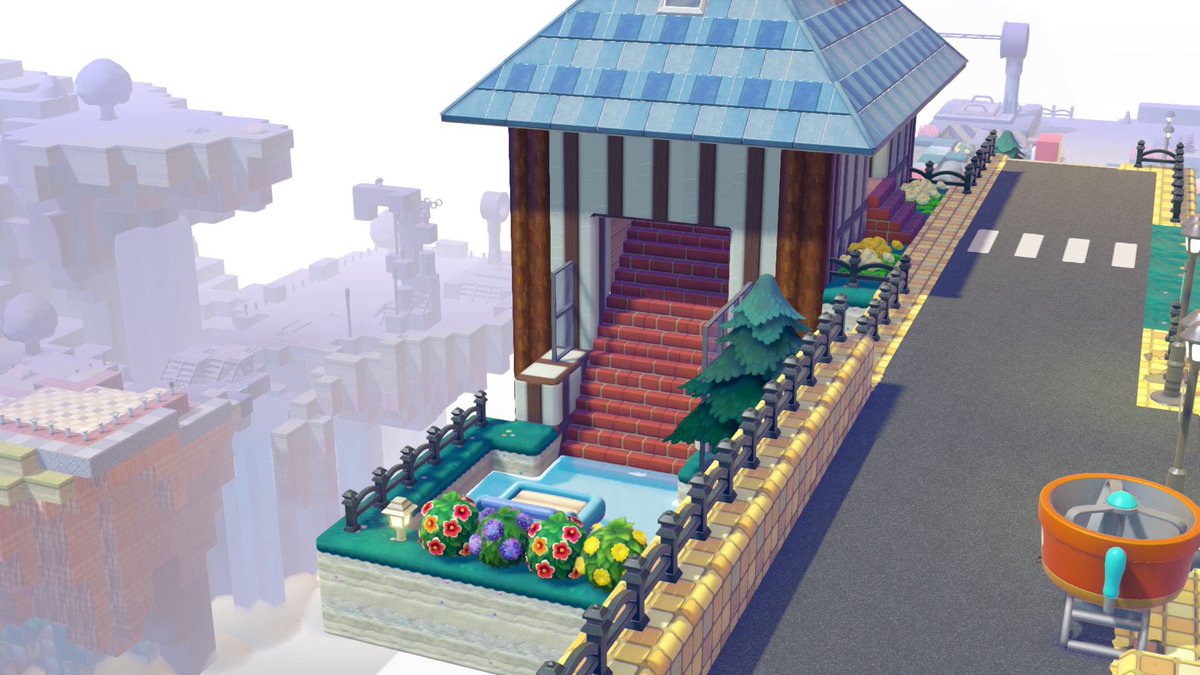 ri1115_'s tweet photo. あつ森の時もそうだったんだけど他の人のSNSの建築センスを見ると自分のセンスのなさに落胆してやる気が失せるんだよね…ほんと建築に関してはこれ程度で限界を感じてる

素材も足りないしなんか私のポケモンたち本当に幸せなのか不安になってくるよ…ごめんね🥺 https://t.co/ZR8AAXWmUx