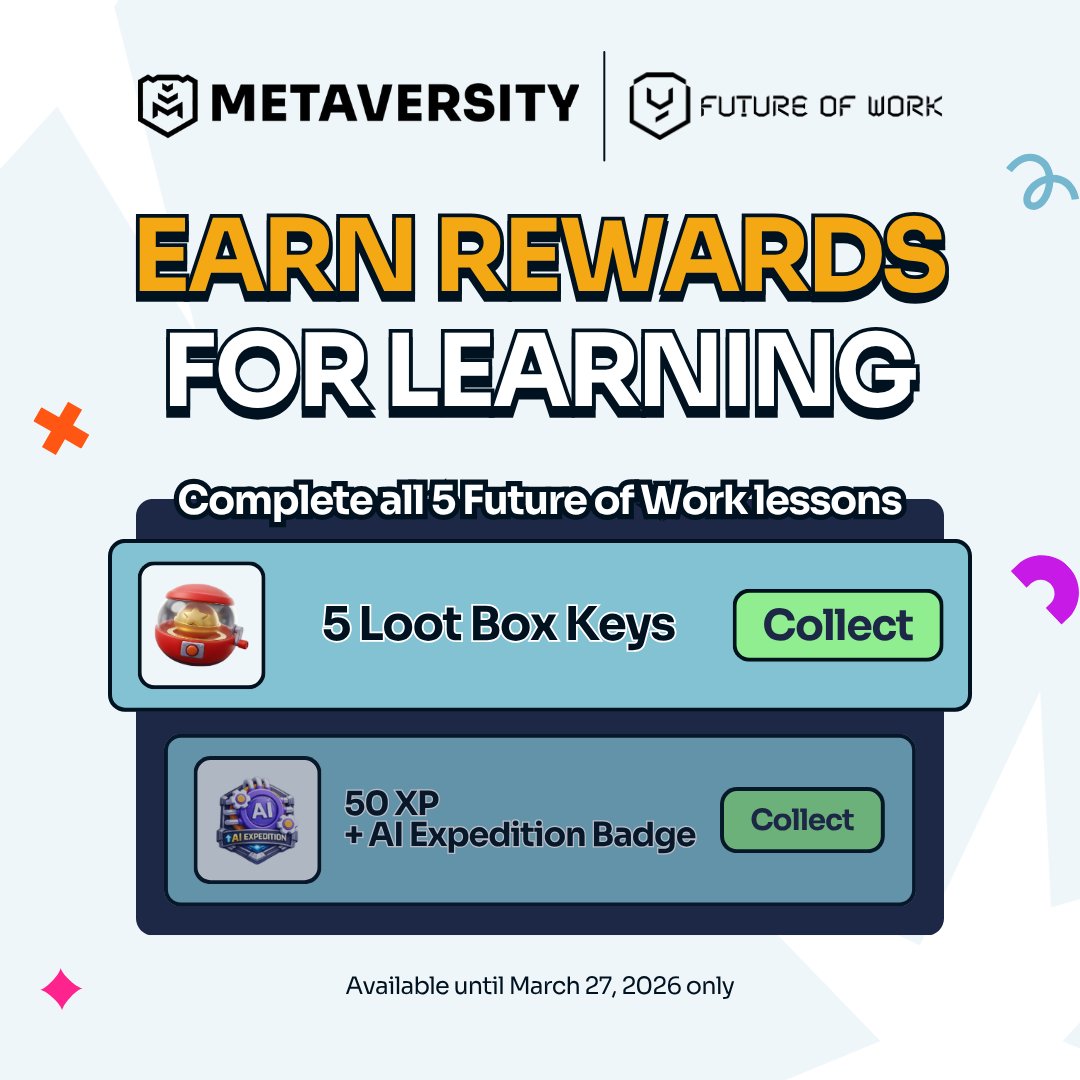 Metaversity tweet media