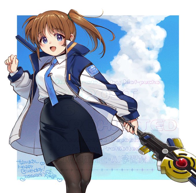 なのはさんお誕生日おめでとうございます!
遅刻が過ぎるわけですが(‾▽‾;)すみません～!
#高町なのは生誕祭2026 
#高町なのは誕生祭2026 