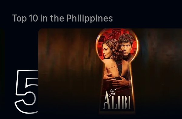 RhenPerz's tweet photo. Ang Serye n namamayagpag sa ibat ibang Platforms..๐ซก๐๐โโ๏ธ๐ #TheAlibi
Congrats again #TeamAlibi ๐ https://t.co/I4aLOymSUS