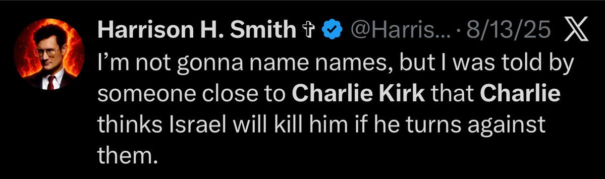 Harrison H. Smith ✞ tweet media