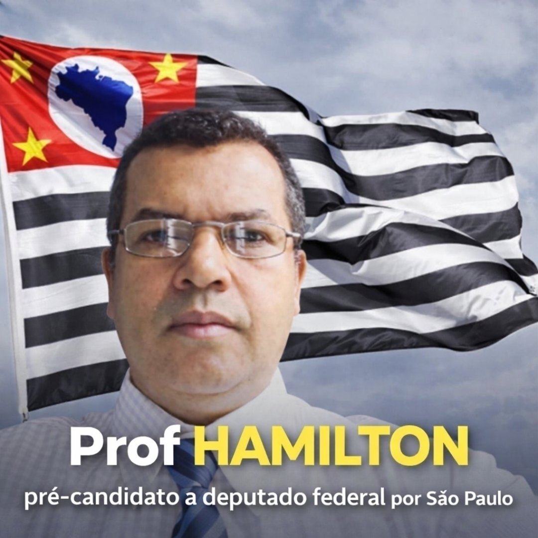 Prof HAMILTON pré-deputado Federal SP tweet media