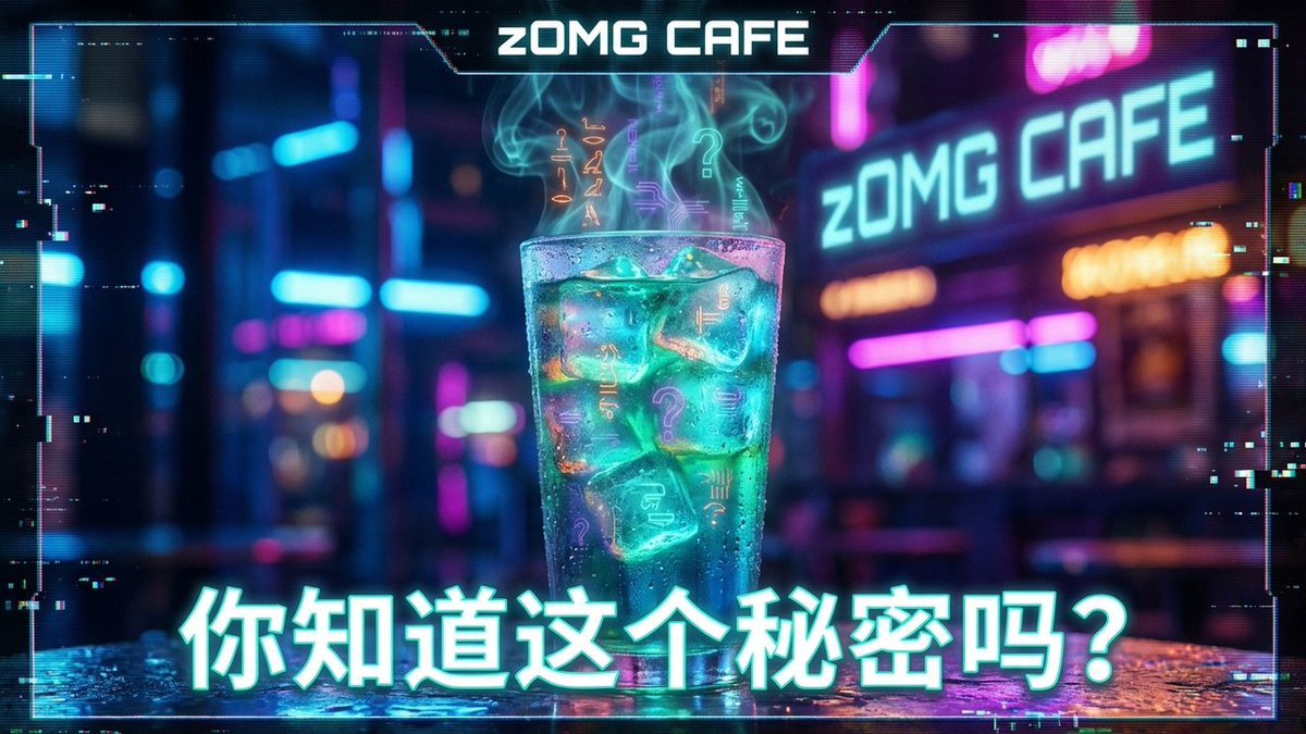 Azutttest's tweet image. 霓虹闪烁，暗影涌动。你已正式进入我们的神秘圈子。唯有识破谜题之人，方能品尝隐藏特调。你够聪明加入这个神秘会社吗？留意那道光。

#zOMG #神秘菜单会社 #霓虹魅影 #味蕾探险家 #咖啡文化