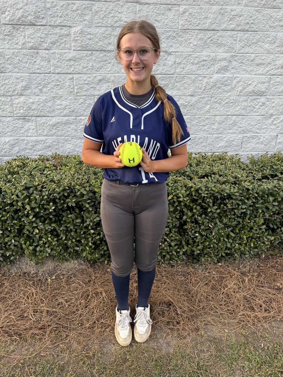 KynleeWatkins14's tweet photo. Threw my first varsity No-Hitter tonight in a big area game and record my 200th career strikeout. Huge thank you to my coaches and teammates as this wouldn’t be possible with their help. Let’s keep the momentum going. #GoRams @CoachOAllZones @_leannajohnson5 @lbpowell12 https://t.co/JGq13UhAN4