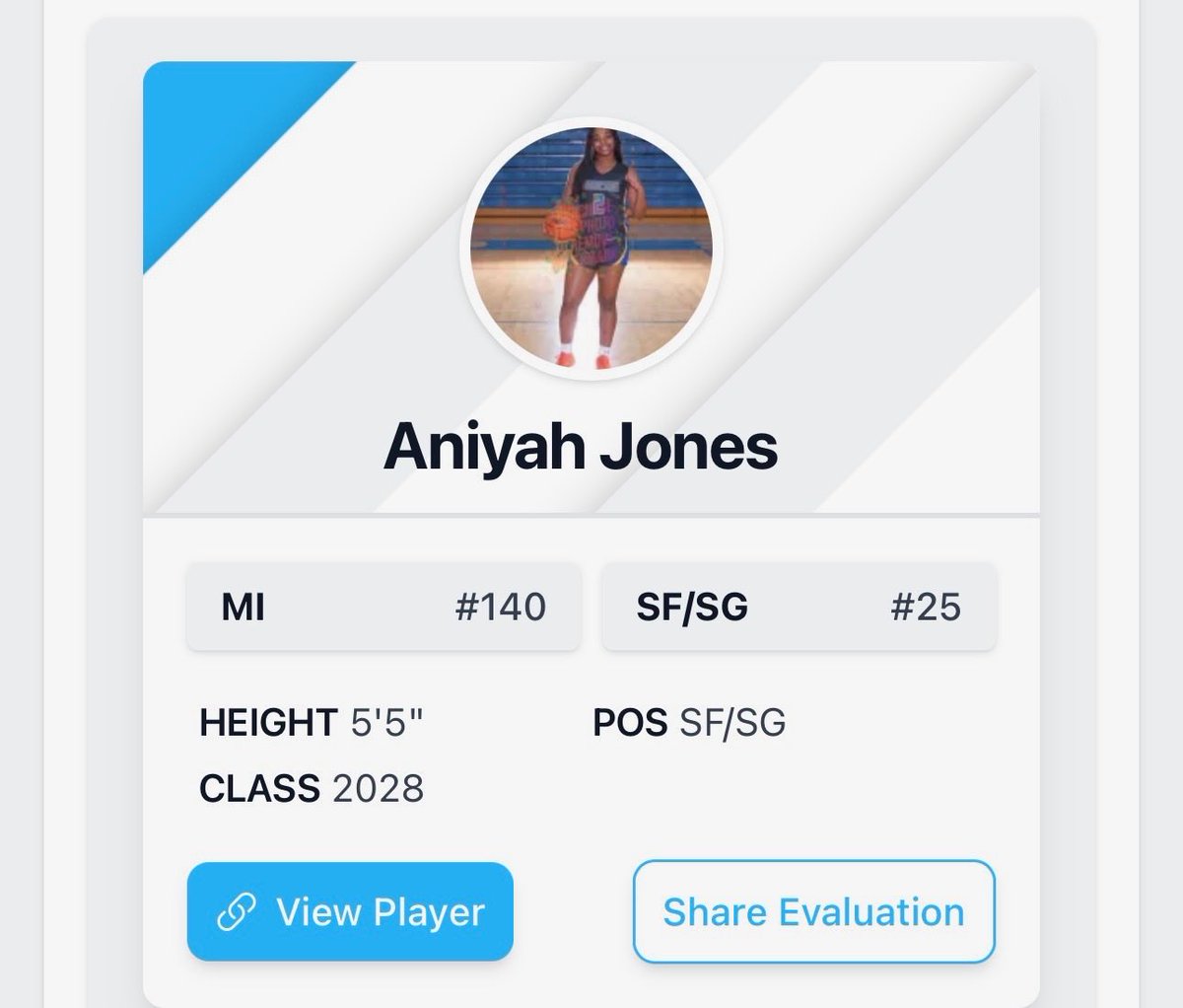 Aniyah Jones tweet media