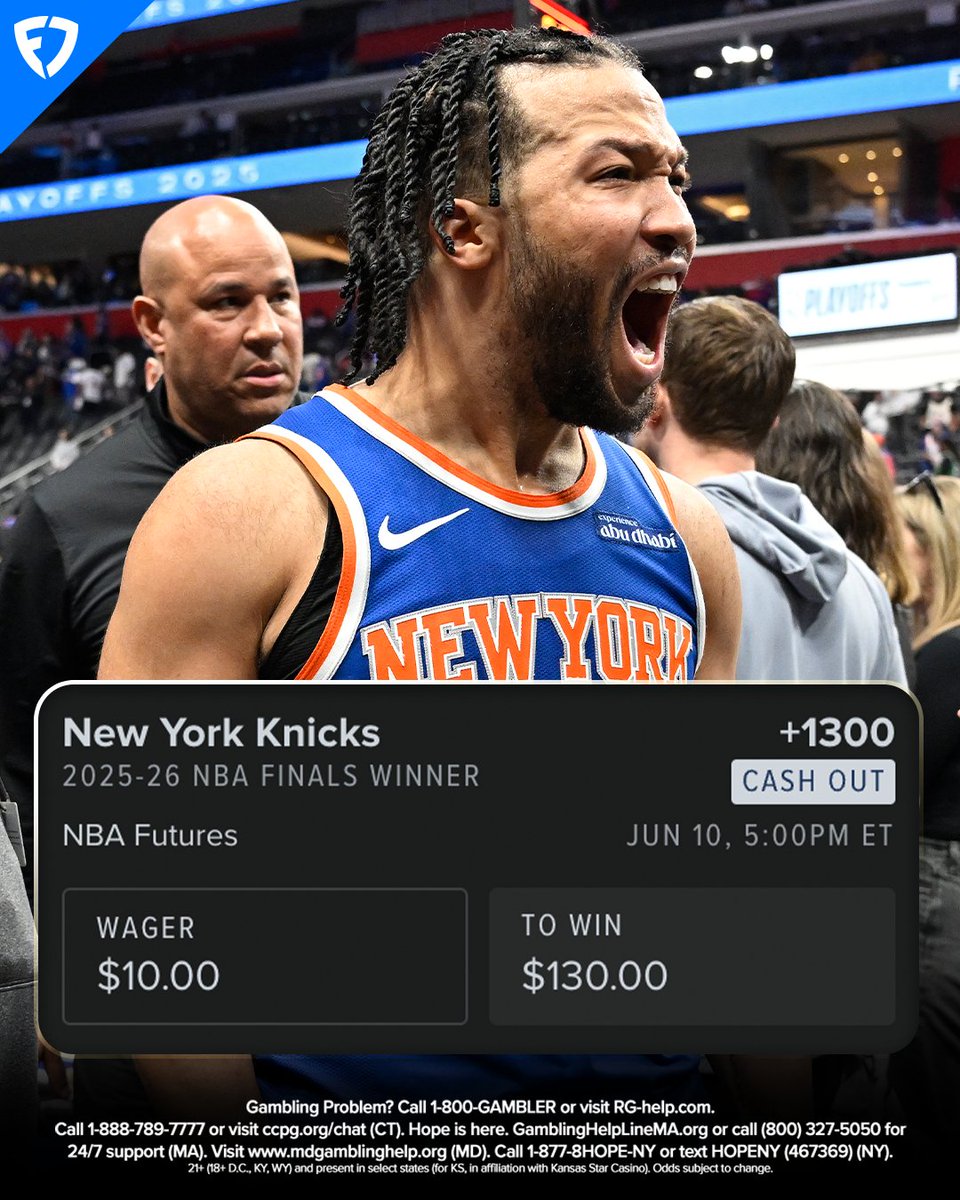 FanDuel Sportsbook tweet media