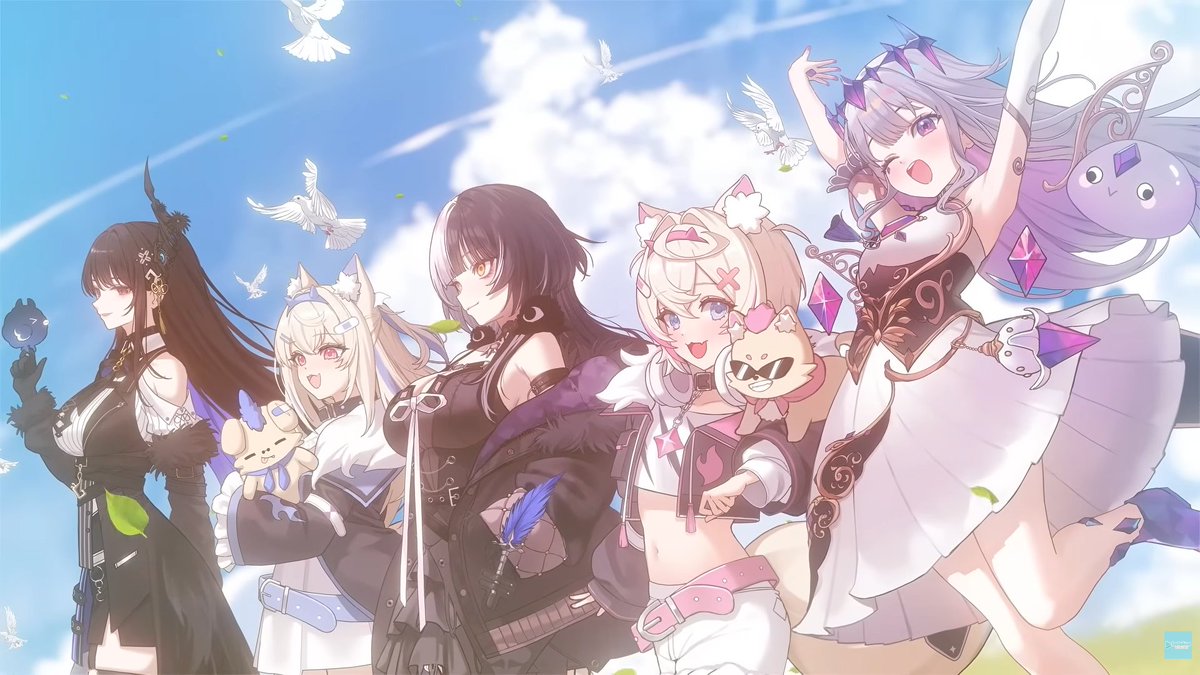I love Unchained!🖤💜💙 🩵🩷
What a perfect song to end the Story of Advent series! I'm really glad that you all made it out of the cell and have each other and the Adventrix here cheering you on! The future is bright! #holoAdvent #FUWAMOCO #LIVEseki #ShiorinOnAir #RissaLIVE