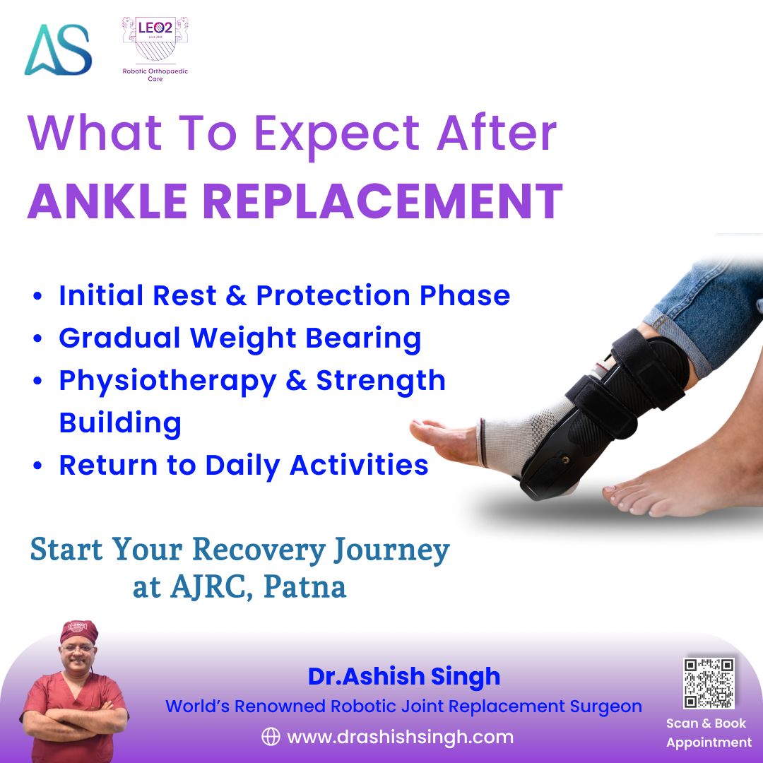 Bone_Specialist's tweet image. Total Ankle Replacement can significantly reduce pain and improve joint function 

🌐 aior.co.in
🌐 ajrc.co.in

#TotalAnkleReplacement #AnkleSurgery #AJRC #AIOR #OrthopaedicCare #JointReplacement #RecoveryJourney #Patna #DrAshishSingh