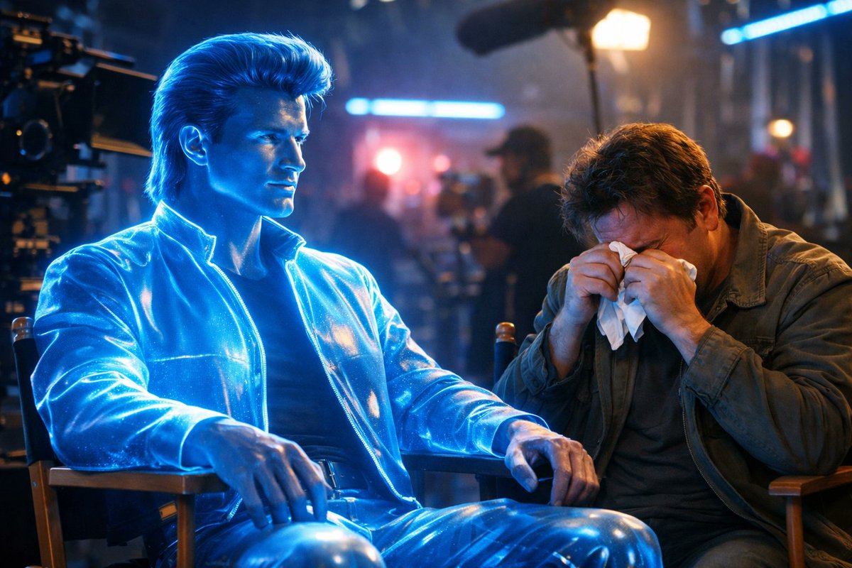 dstrausser83's tweet image. Even AI has its limits. Val Kilmer’s digital clone is reportedly asking for a stunt double to handle the "emotional scenes." 🤖🎬 Proof that while tech is great for efficiency, you still need a human touch for the hard stuff. 

#AI #ValKilmer #TechHumor #ERP $SAP