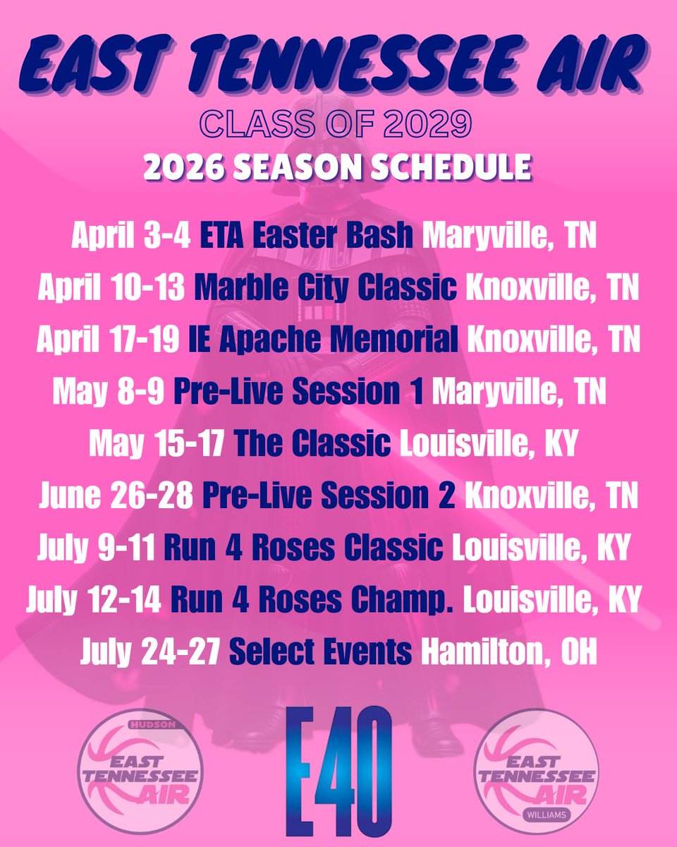 East TN Air 2029 - Williams tweet media