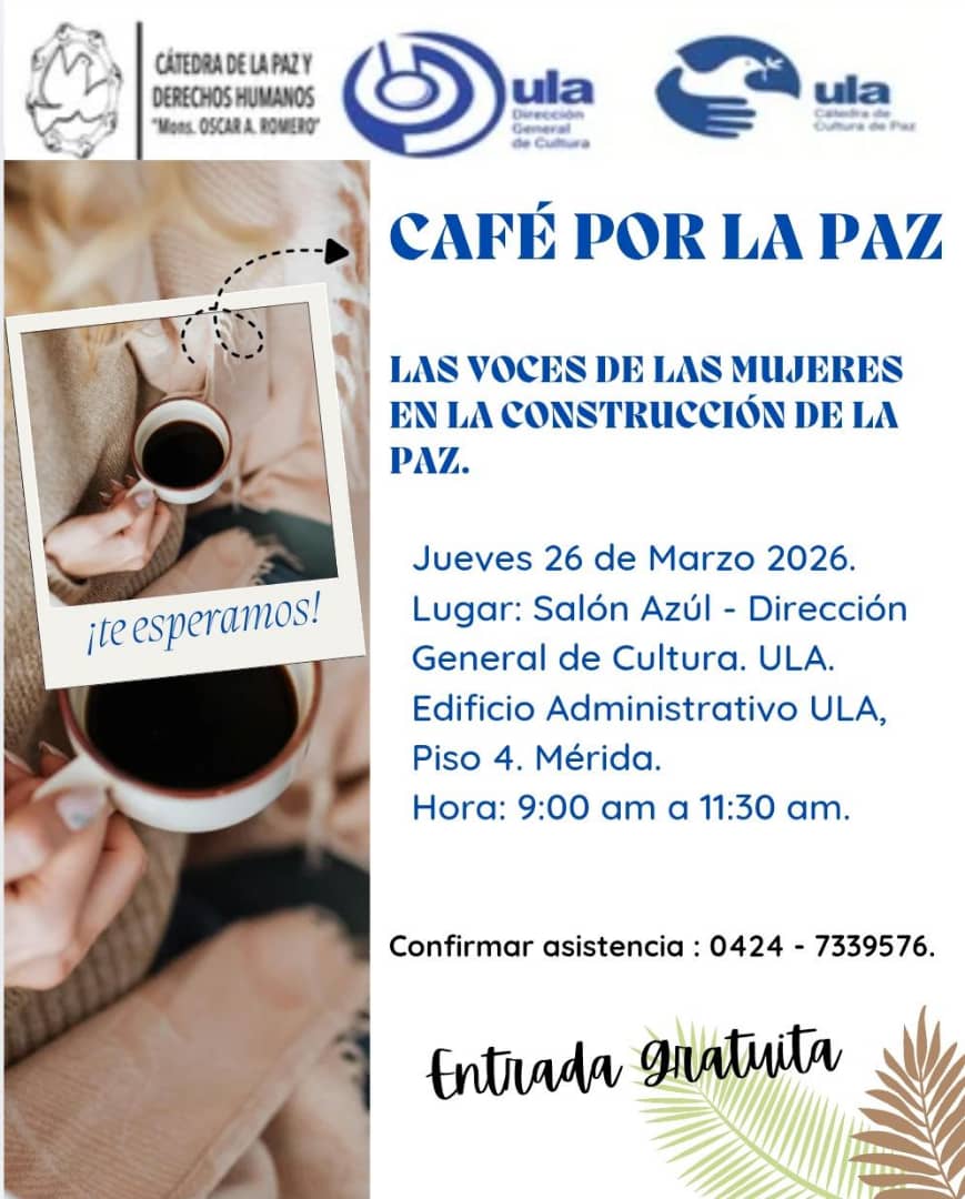 RED JUVENIL CULTURA DE PAZ Y VIH/SIDA: 
PANELISTAS EN EL CAFÉ POR LA PAZ previniendocontigo.blogspot.com/2026/03/paneli…
