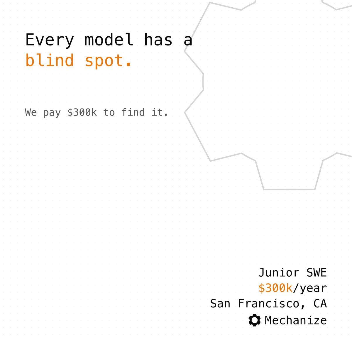 MechanizeWork's tweet photo. We're hiring Junior Software Engineers.