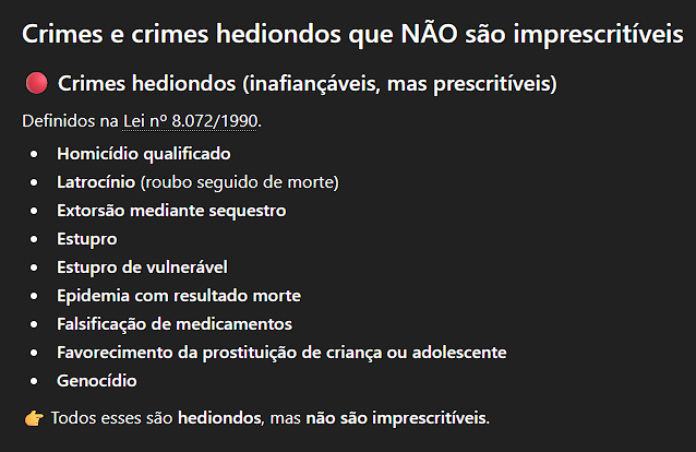 DesordemReal's tweet photo. @RenanSantosMBL TODOS estes crimes NÃO SÃO IMPRESCRITÍVEIS

Mas adivinha o que vai ser? "misoginia" https://t.co/OvNniAe76C