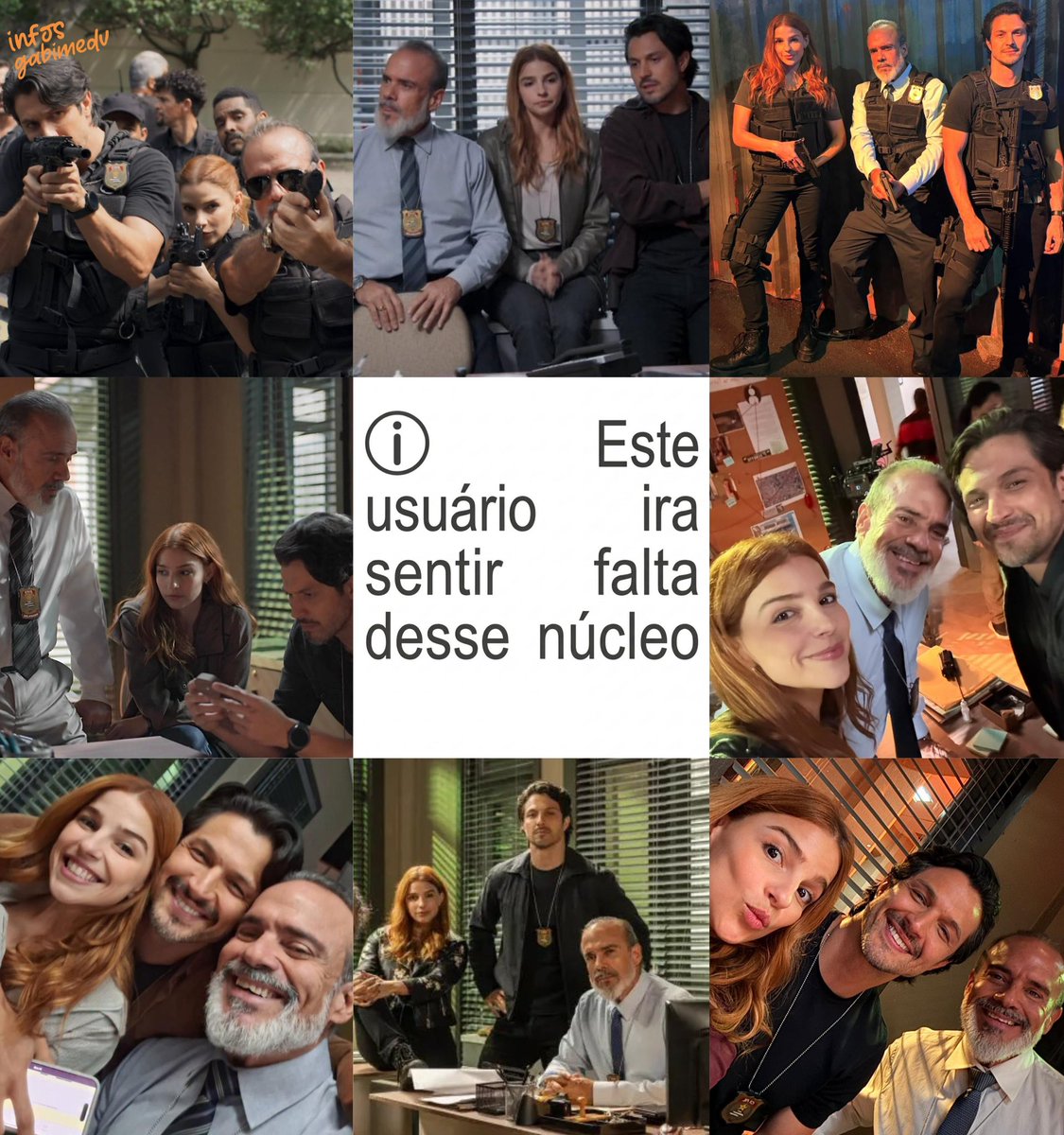 infosgabimedv's tweet photo. ⓘ Este usuário irá sentir falta desse núcleo https://t.co/rcVzaw98y6