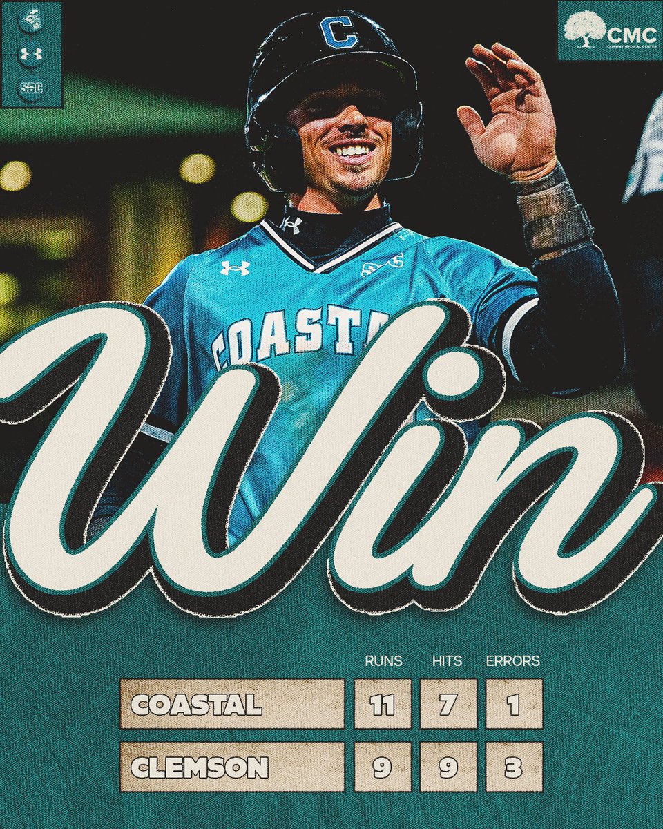 Coastal Carolina Baseball tweet media