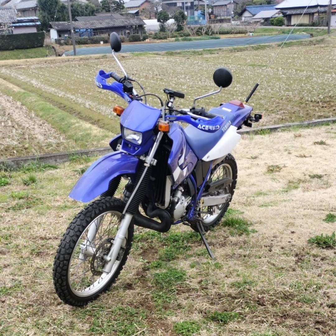 あ、チラリズムしてしまいましたが念願のDT230 LANZA納車しました！

型式4TP4 2000年式 オーストラリア仕様です