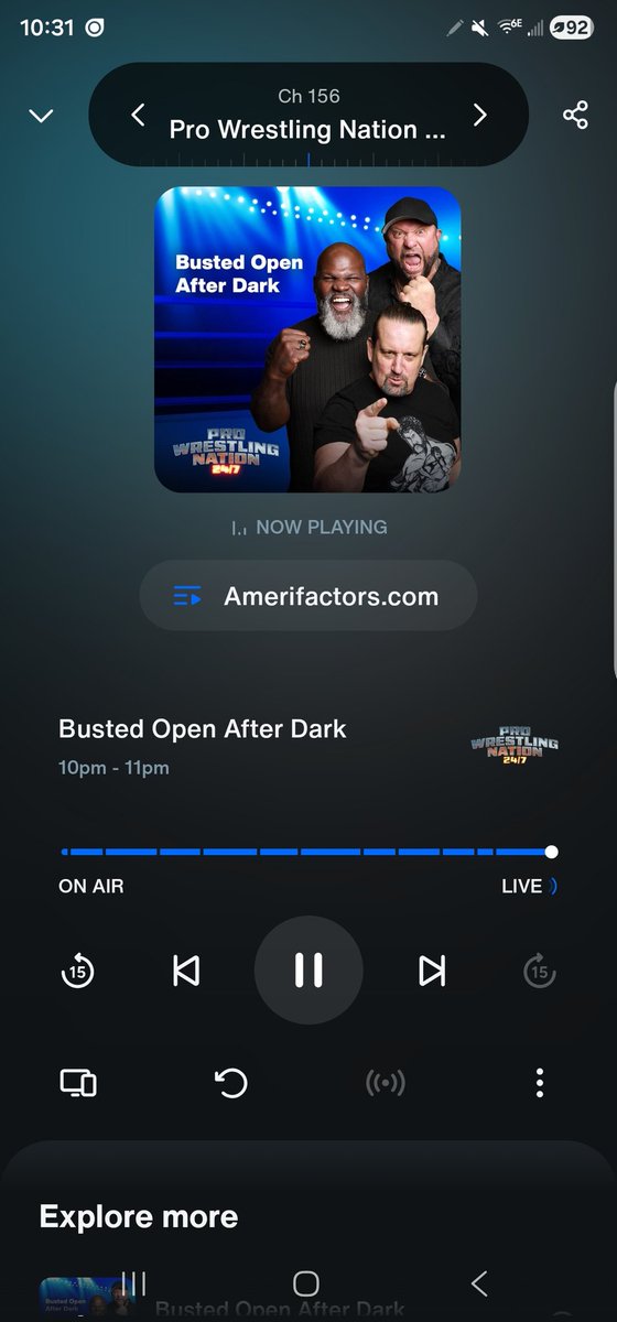 BillyDoyle1081's tweet photo. @bullyray5150 that interview you just conducted with @RealRickyMorton was one of the best interviews I've ever heard on @BustedOpenRadio I was hung on every word! Please run this back ASAP!
#PROWRESTLINGNATION247 https://t.co/ltGy8iSdKN