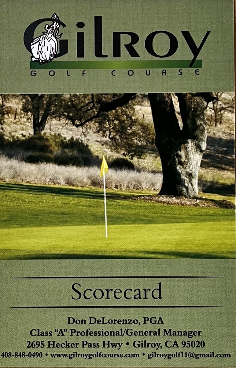 Daily Scorecard Golf tweet media