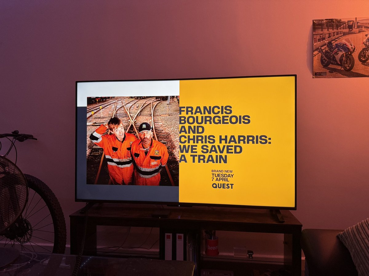 StevenTrew2's tweet image. BIG NEWS… 

Coming soon to #QUEST is .

Francis Bourgeois And Chris Harris :

We Saved A Train.. 

Starts 7th April 2026 

A class 37 025 

#Quest  #Discoveryplus  #WesavedATrain