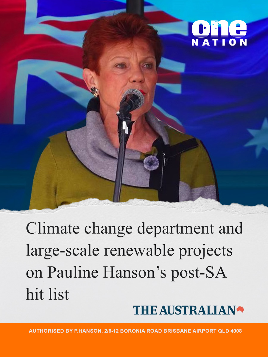 One Nation Australia tweet media