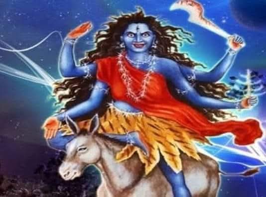 चैत्र नवरात्रि के सप्तम दिवस पर माँ कालरात्रि का पूजन। माँ सभी को स्वस्थ, सुखी, सम्पन्न रखे।