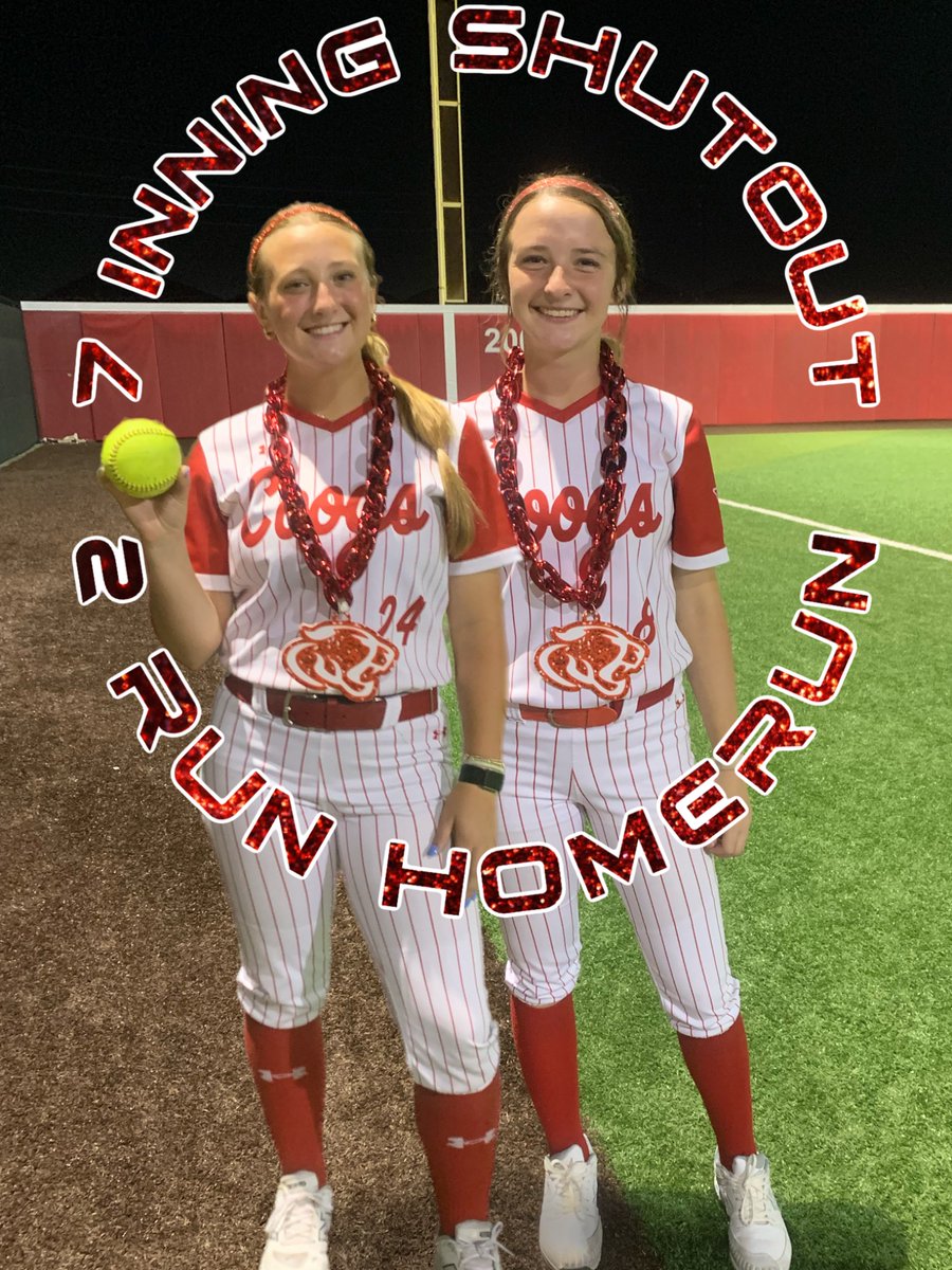 Crosby_Softball's tweet photo. Another Big District Win💪
Dayton 0
Crosby 5

W-Dahnke 7IP/0R/4H/10K🔥
Ross 2-2/💣/2R/2RBI/BB
Daniel 2-3/2R
Askew 1-3/2B/2RBI
Carter 1-3/RBI
Henderson 1-3
Dahnke 2BB https://t.co/4xQX0eL53k