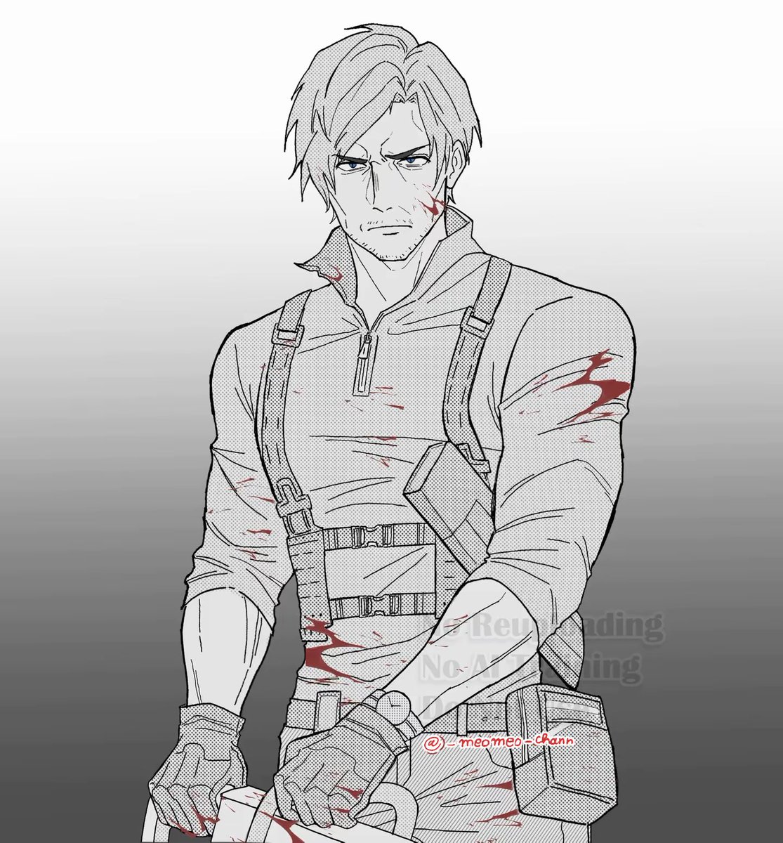 _meomeo_chann's tweet photo. My old Leon art
#LeonKennedy #バイオレクイエム #REBHfun #RE9 https://t.co/7ACDolbY33