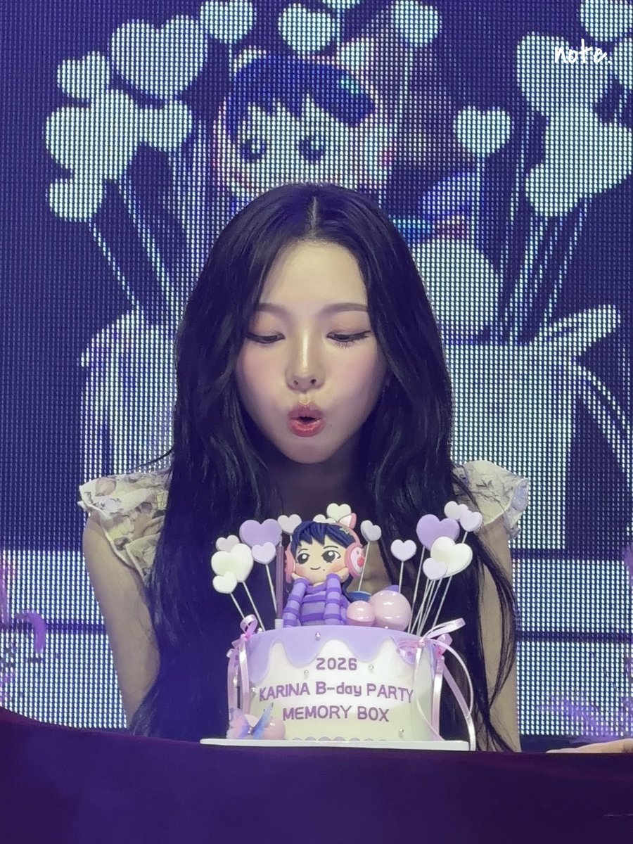 zn_note's tweet image. 260324 KARINA B-DAY

#카리나 #KARINA
#KARINA_BDAY_PARTY #MEMORY_BOX
