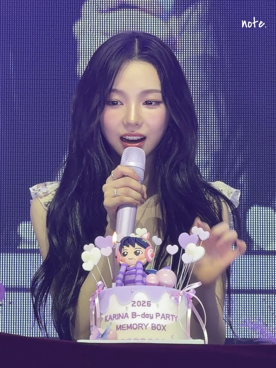 zn_note's tweet image. 260324 KARINA B-DAY

#카리나 #KARINA
#KARINA_BDAY_PARTY #MEMORY_BOX