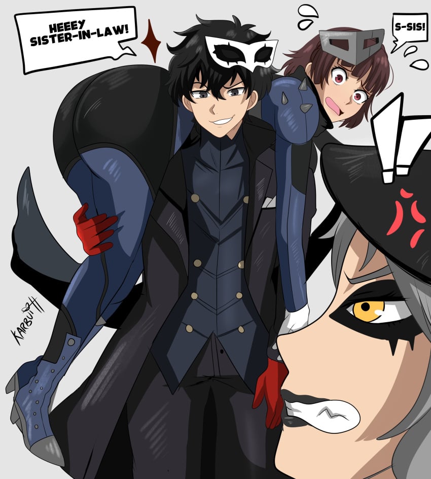 Yu Narukami and Ren Amamiya tweet media