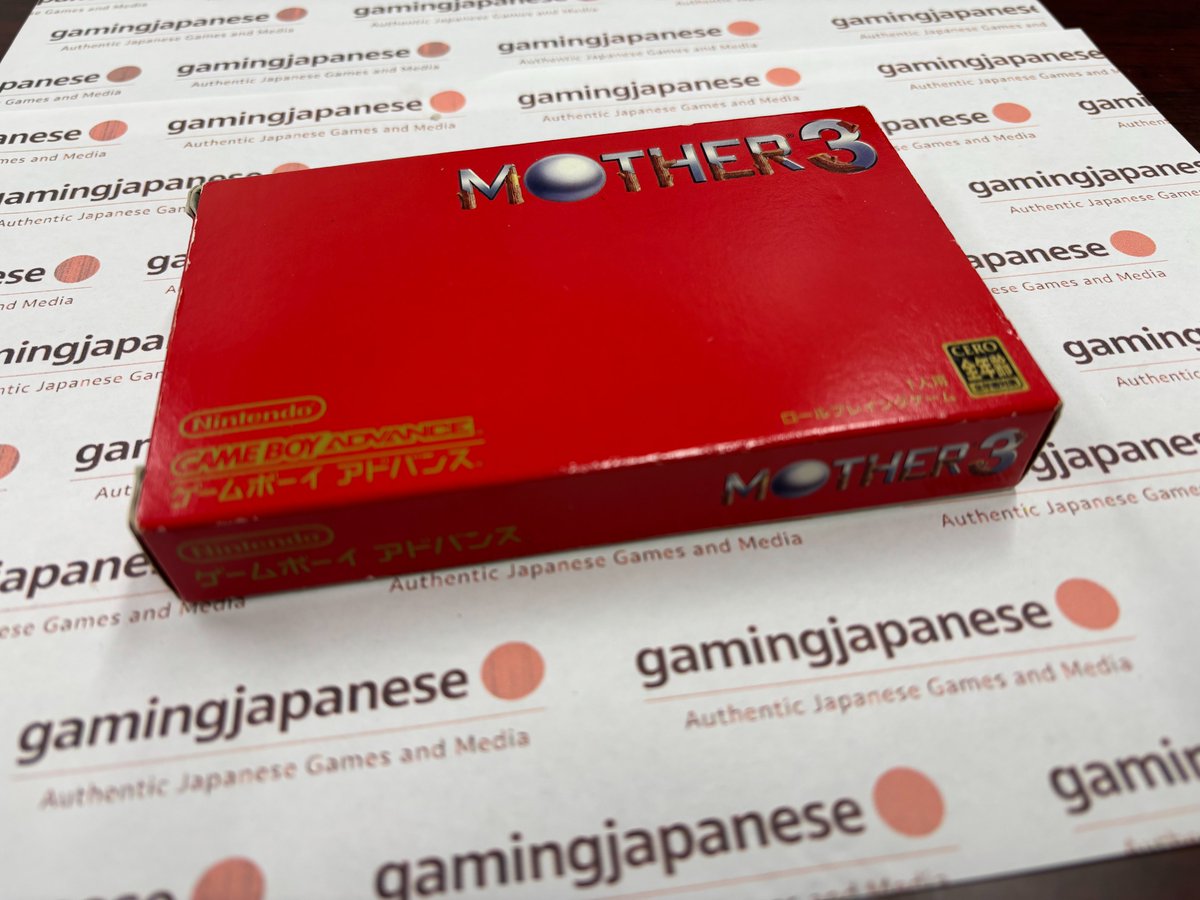 gamingjapa73087's tweet photo. Only until April 30! Win a copy of Mother 3, in the box. This legendary game can be yours by entering the contest.

Go to https://t.co/lFVny4pSFR to sign up! Details on the site. https://t.co/NW35R4ECim