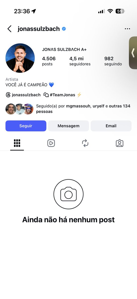 jonas me bloqueou no insta vem gaguejar aqui de fora #bbb26