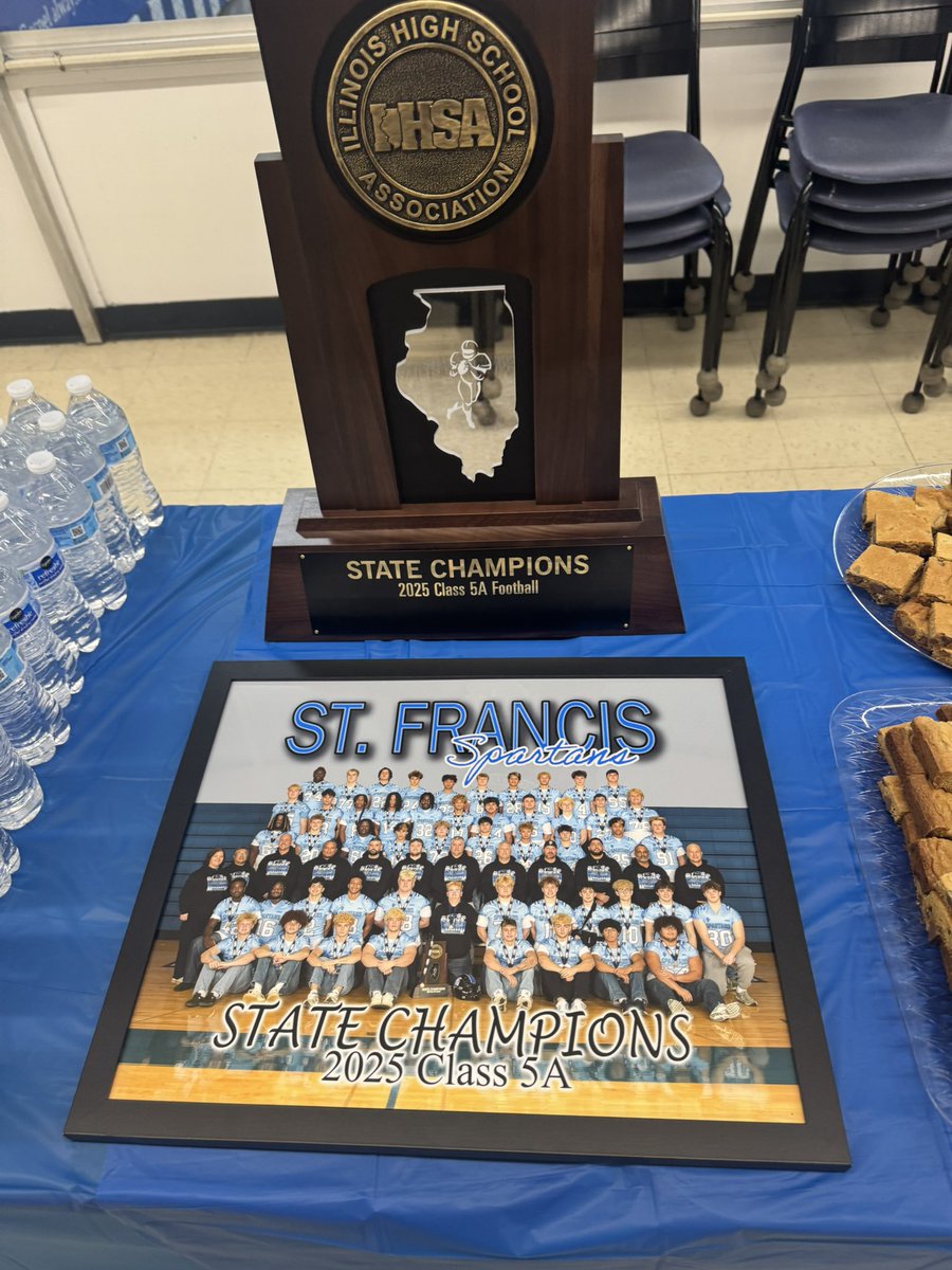 St. Francis HS Spartan Football🏈 tweet media