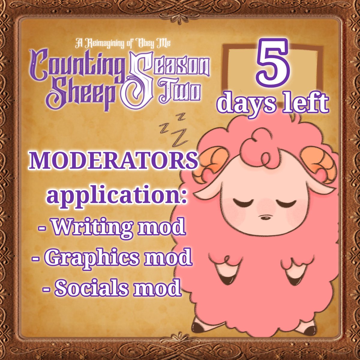 Counting Sheep: A Reimagining of Obey Me! tweet media