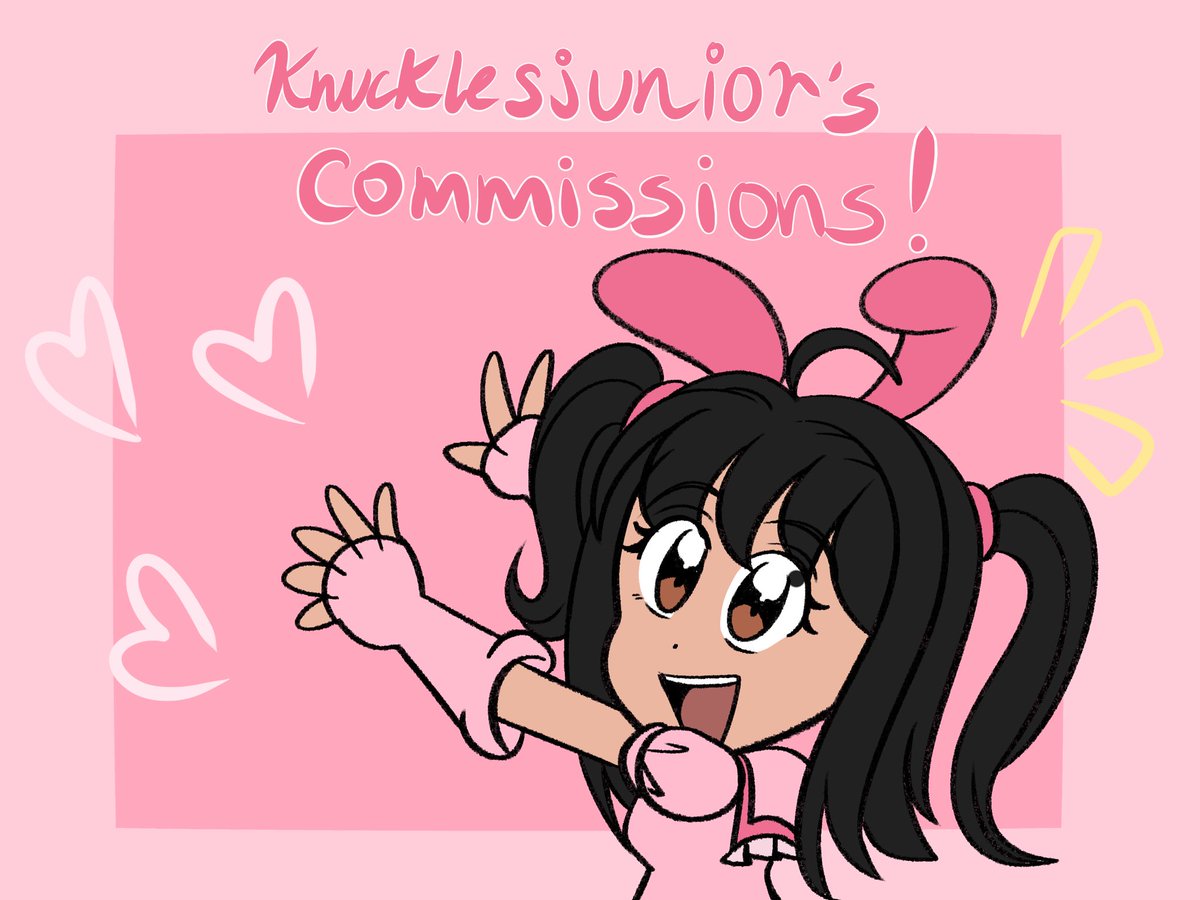 Any 💕 Comms Open! tweet media