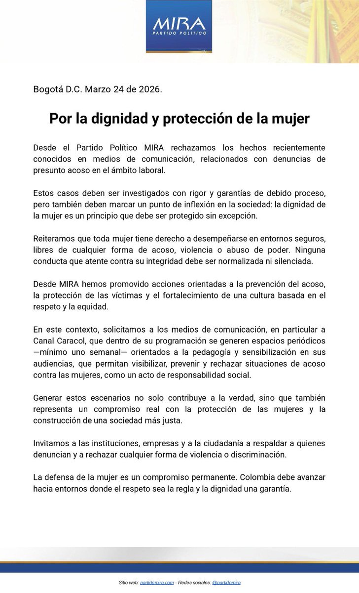 Partido MIRA tweet media