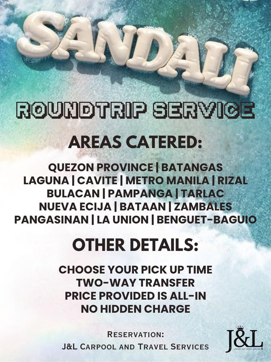 J&L Carpool and Travel Services tweet media