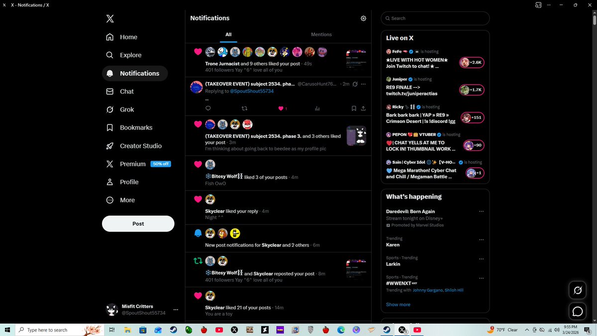 Misfit Critters tweet media