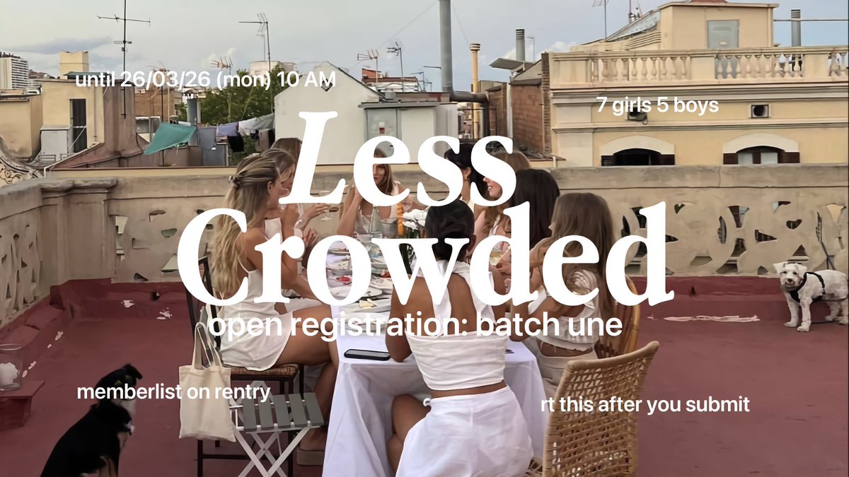 less_crowded's tweet image. #Elce Spring Batch! Help RT!

🌸 tinyurl.com/newoomfs

all details on banner.